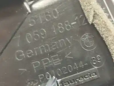 Second-hand car spare part air ventilation grille for bmw serie 1 berlina (e81/e87) 118d oem iam references 64227059188