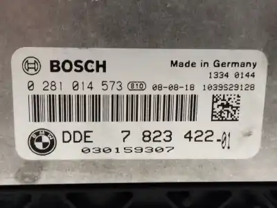 Second-hand car spare part ecu engine control for bmw serie 1 berlina (e81/e87) 118d oem iam references 0281014573  