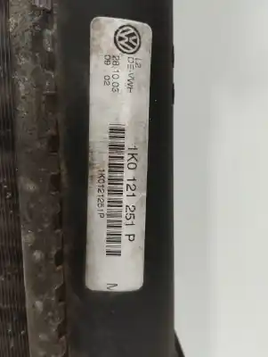 Tweedehands auto-onderdeel waterradiator voor volkswagen golf v berlina (1k1) conceptline (e) oem iam-referenties 1k0121251p