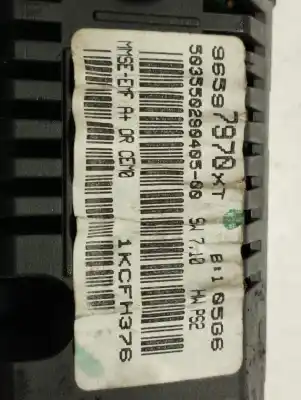 Second-hand car spare part multifunction display for citroen c2 furio oem iam references 96597970xt  