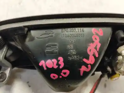 Peça sobressalente para automóvel em segunda mão puxador interior dianteiro direito por seat leon (1p1) stylance / style referências oem iam 5p0837114  