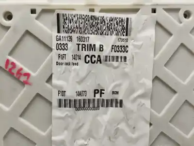 Peça sobressalente para automóvel em segunda mão caixa de fusíveis e relés por ford focus iii 1.5 tdci referências oem iam f1dt14a073pf  