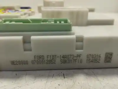 Peça sobressalente para automóvel em segunda mão caixa de fusíveis e relés por ford focus iii 1.5 tdci referências oem iam f1dt14a073pf  