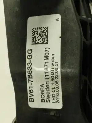 Second-hand car spare part clutch pedal for ford focus iii 1.5 tdci oem iam references bv617b633gg