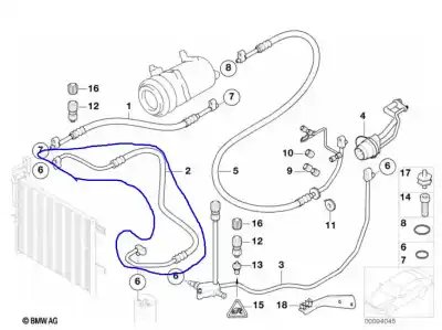 Peça sobressalente para automóvel em segunda mão  por BMW SERIE 3 BERLINA (E46)  Referências OEM IAM 8363237  