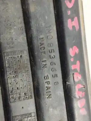 Second-hand car spare part left bumper grille for seat toledo (1m2) signo oem iam references 1m0853665b  