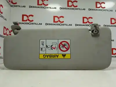 Peça sobressalente para automóvel em segunda mão para-sol direito por hyundai i30 (pd) klass referências oem iam 85220g3010