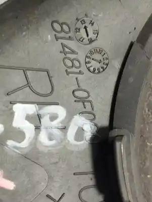 Peça sobressalente para automóvel em segunda mão grelha de pára choques direita por toyota verso active referências oem iam 814810f060  