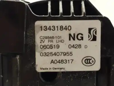 Автозапчасти б/у замок передней правой двери за opel corsa e selective ссылки oem iam 13431840  