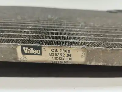 Pezzo di ricambio per auto di seconda mano condensatore / radiatore aria condizionata per fiat marea weekend (185) 1.6 16v/100 16v elx riferimenti oem iam 46754752