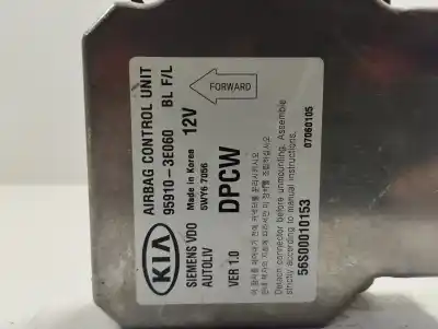 Second-hand car spare part airbag control unit for kia sorento 2.5 crdi concept oem iam references 959103e060  