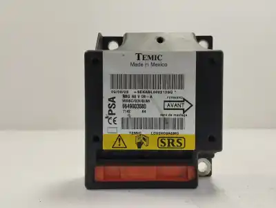 Peça sobressalente para automóvel em segunda mão centralina de airbag por citroen c2 vtr referências oem iam 9649003580