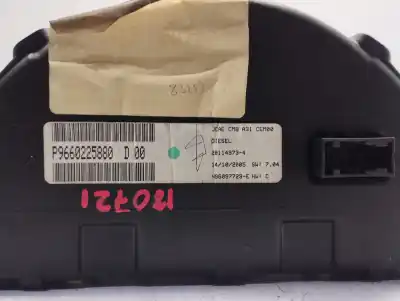 Peça sobressalente para automóvel em segunda mão quadrante por citroen c2 sx referências oem iam 9660225880  
