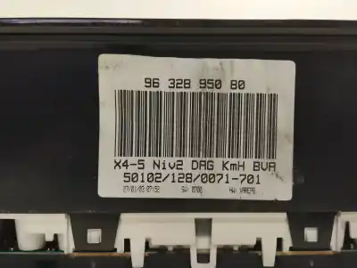 Peça sobressalente para automóvel em segunda mão quadrante por citroen c5 berlina 2.0 hdi sx referências oem iam 9632895080  