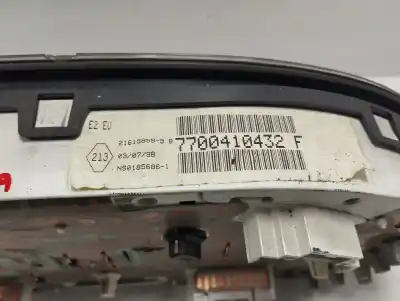 Second-hand car spare part dashboard for renault clio ii fase i (b/cbo) 1.2 oem iam references 7700410432f  