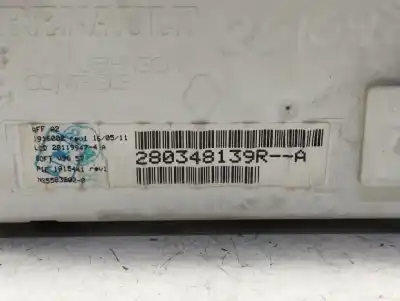 Автозапчастина б/у багатофункційний дисплей для renault kangoo dynamique посилання на oem iam 280348139r  