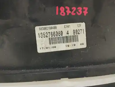 Peça sobressalente para automóvel em segunda mão quadrante por citroen nemo sx referências oem iam 1352766080  