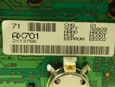 Peça sobressalente para automóvel em segunda mão quadrante por nissan micra (k12e) acenta referências oem iam 24810ax701  