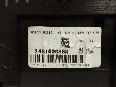 Peça sobressalente para automóvel em segunda mão quadrante por renault laguna iii expression referências oem iam 248100006r  