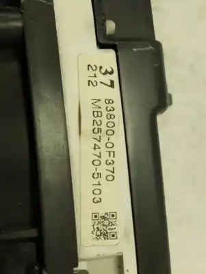 Peça sobressalente para automóvel em segunda mão quadrante por toyota verso active referências oem iam 838000f370  