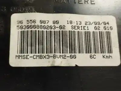 Автозапчастина б/у панель інструментів для citroen c5 break sx посилання на oem iam 9655608780  