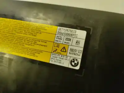 Peça sobressalente para automóvel em segunda mão airbag dianteiro direito por bmw serie 3 berlina (e90) 320d referências oem iam 72127153620