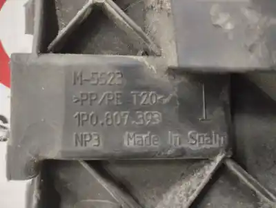Peça sobressalente para automóvel em segunda mão reforço do pára choques traseiro por seat leon (1p1) reference referências oem iam 1p0807393  