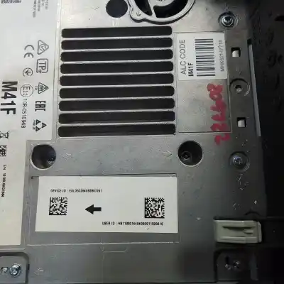 Second-hand car spare part multifunction display for kia stonic (ybcuv) drive oem iam references 96560h8410fhv  