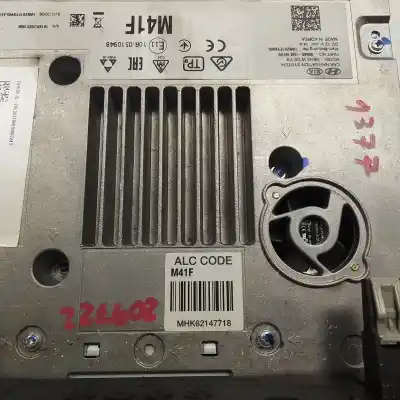 Second-hand car spare part multifunction display for kia stonic (ybcuv) drive oem iam references 96560h8410fhv  