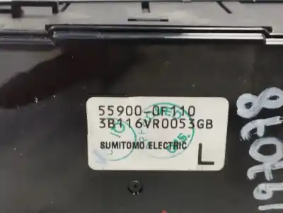 Peça sobressalente para automóvel em segunda mão comando de sofagem (chauffage / ar condicionado) por toyota verso active referências oem iam 559000f110  
