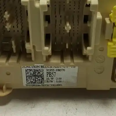 Second-hand car spare part fuse box unit for kia stonic (ybcuv) drive oem iam references 91955h8570  