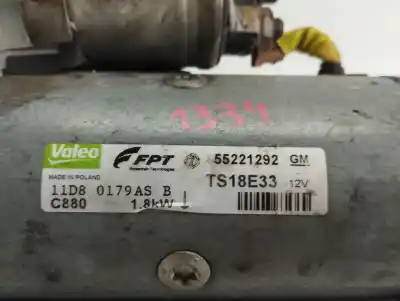 Second-hand car spare part starter motor for opel corsa d cosmo oem iam references 55221292  