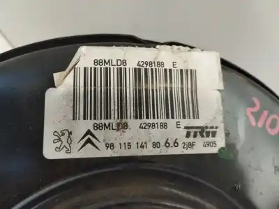 Peça sobressalente para automóvel em segunda mão servo freio por peugeot 208 tech edition blue hdi referências oem iam 9811514180