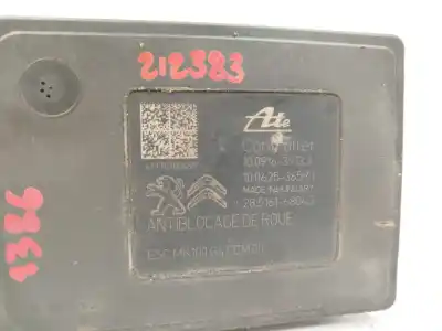 Pezzo di ricambio per auto di seconda mano ABS per PEUGEOT 208  Riferimenti OEM IAM 9822654880  