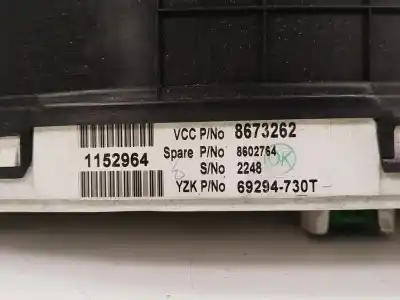 Second-hand car spare part DASHBOARD for VOLVO S60 BERLINA  OEM IAM references 8673262  
