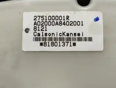 Peça sobressalente para automóvel em segunda mão Comando De Sofagem (chauffage / Ar Condicionado) por RENAULT LAGUNA III Authentique Referências OEM IAM 275100001R  