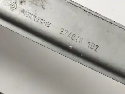 Second-hand car spare part passenger side right window regulator for renault laguna iii expression oem iam references 989652107  