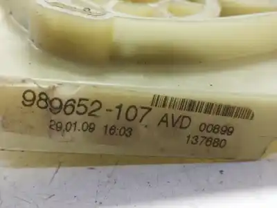 Second-hand car spare part passenger side right window regulator for renault laguna iii expression oem iam references 989652107  