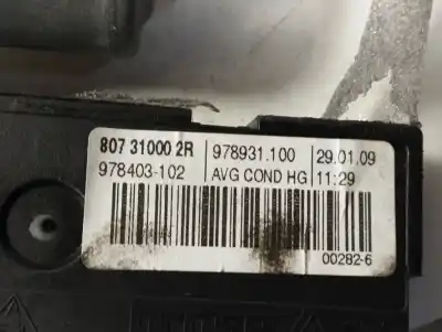 Second-hand car spare part driver left window regulator for renault laguna iii expression oem iam references 989651107  