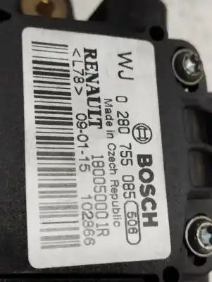 Peça sobressalente para automóvel em segunda mão pedal acelerador por renault laguna iii expression referências oem iam 0280755085  