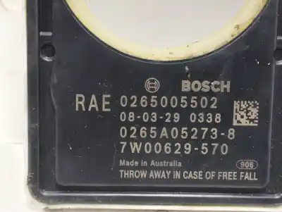 Peça sobressalente para automóvel em segunda mão sensor de ângulo de direção por renault laguna iii expression referências oem iam 0265005502