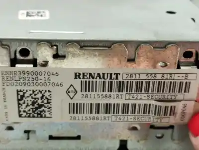 Peça sobressalente para automóvel em segunda mão módulo / sistema de navegação gps por renault laguna iii expression referências oem iam 281155881r  