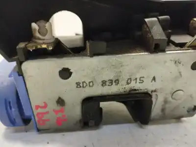 Peça sobressalente para automóvel em segunda mão fechadura da porta traseira esquerda por audi a4 berlina (b5) 1.9 tdi referências oem iam 8d0839015a  