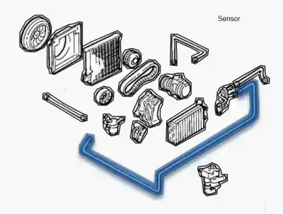 Peça sobressalente para automóvel em segunda mão tubos de ar condicionado por bmw serie 3 compacto (e36) 316i referências oem iam 64538375751