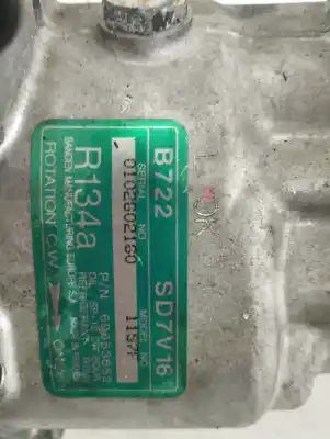 Second-hand car spare part air conditioning compressor for lancia lybra berlina 1.9 turbodiesel cat oem iam references 71721751