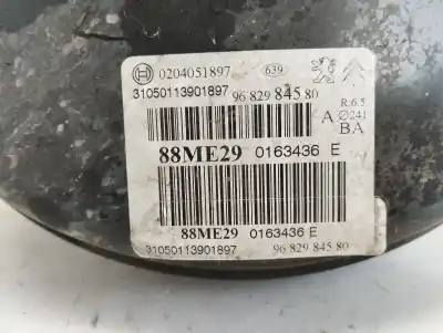Second-hand car spare part brake servo for citroen c3 lx oem iam references 9682984580
