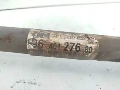 Peça sobressalente para automóvel em segunda mão transmissão dianteira direita por citroen c3 pluriel 1.4 referências oem iam 9640127680