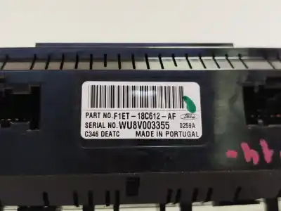 Peça sobressalente para automóvel em segunda mão comando de sofagem (chauffage / ar condicionado) por ford focus lim. (cb8) trend referências oem iam f1et18c612af  