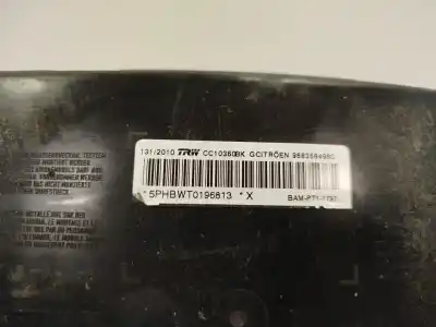 Second-hand car spare part front right side airbag for citroen c3 lx oem iam references 9683584980