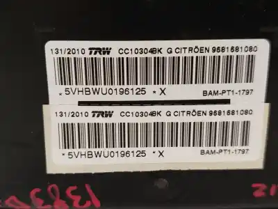 Second-hand car spare part front left side airbag for citroen c3 lx oem iam references 9681681080